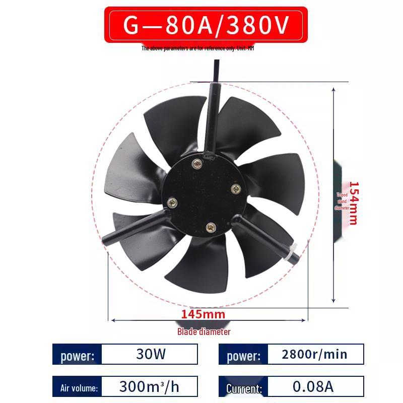 G Series 380V Variable Frequency Speed Regulation Motor Cooling Fan G100A/G132A
G Series 380V Variable Frequency Speed Regulation Motor Cooling Fan G100A/G132A