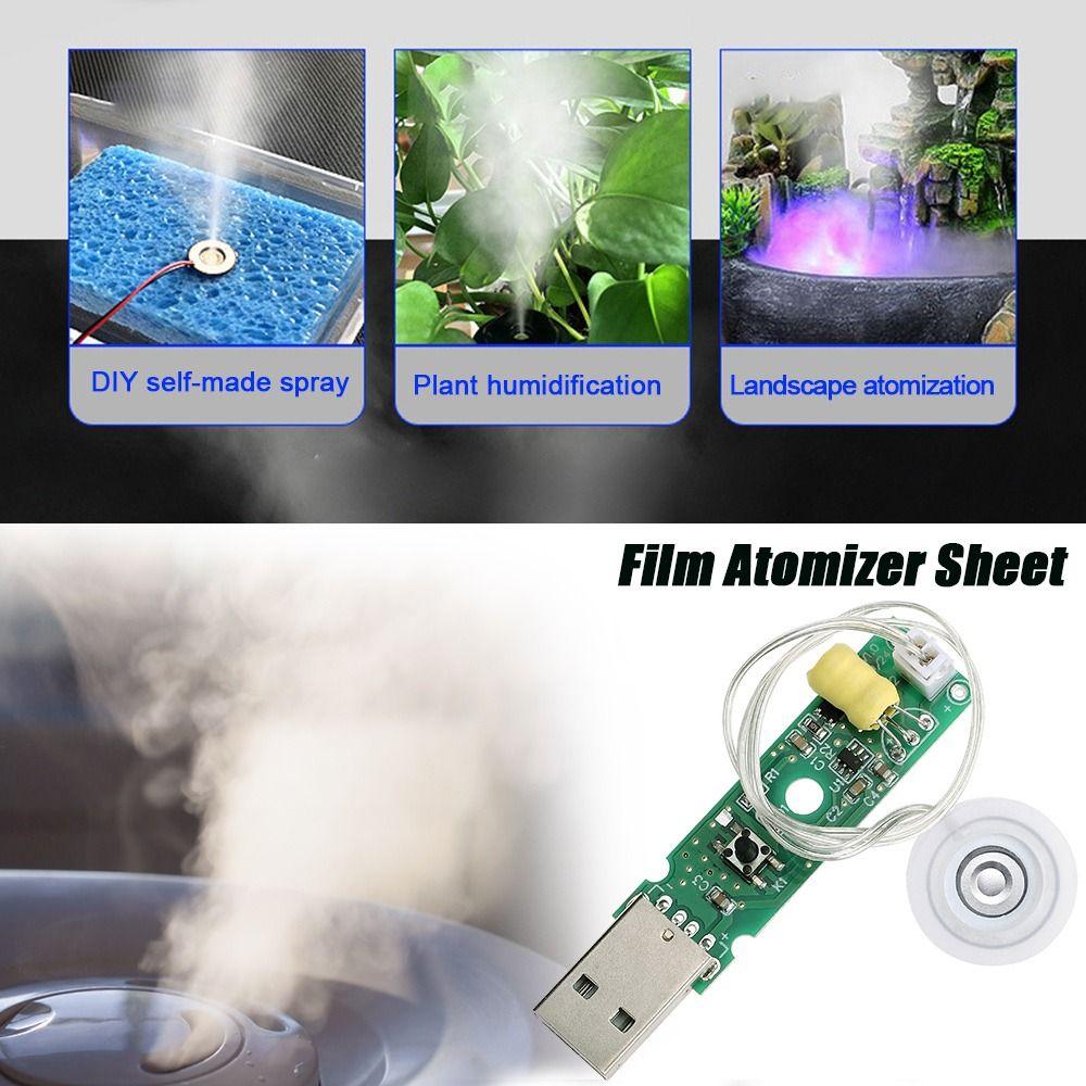 DIY Kit Мини-осциллирующий USB Мини-увлажнитель тумана Fogger Распыление реки Печатная плата
DIY Kit Мини-осциллирующий USB Мини-увлажнитель тумана Fogger Распыление реки Печатная плата