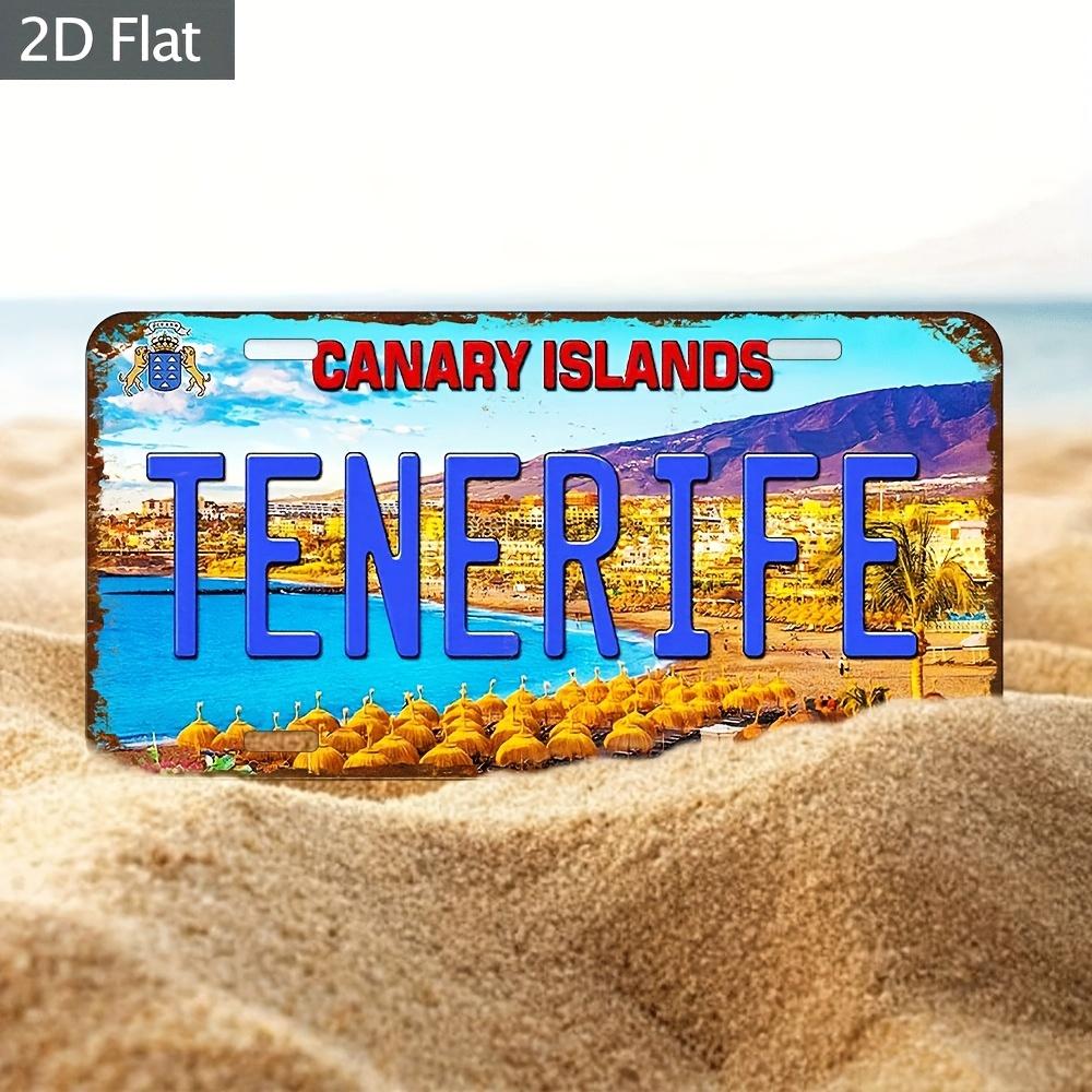 Tenerife Canary Islands Beach Resort Vintage License Plate Style Aluminum Metal Sign Retro Spanish Island Travel Souvenir Wall A 15x30cm(5.9x7.8inch)
Tenerife Canary Islands Beach Resort Vintage License Plate Style Aluminum Metal Sign Retro Spanish Island Travel Souvenir Wall A 15x30cm(5.9x7.8inch)
