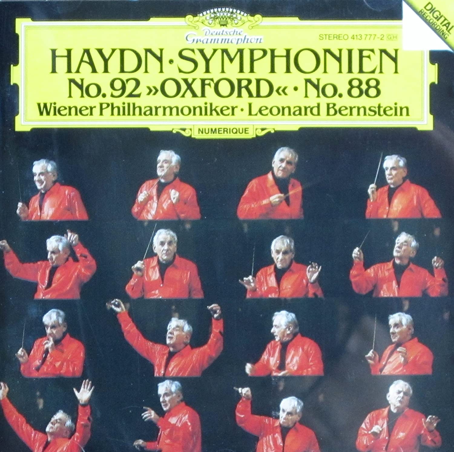 CD JOSEPH HAYDN, BERNSTEIN; VPO - Symphonies 88 & 92 Oxford 4137772 Deutsche Grammo 1989 Germany ObiClassical Used
CD JOSEPH HAYDN, BERNSTEIN; VPO - Symphonies 88 & 92 Oxford 4137772 Deutsche Grammo 1989 Germany ObiClassical Used