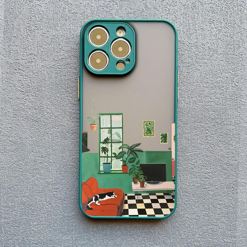 Cute Sofa Leisure Cat Phone Case For iPhone 15 14 13 12 11 Pro Max X XS XR 15 14 7 8 Plus SE2 Mini Shockproof Back Cover Fundas iphone X or XS
Cute Sofa Leisure Cat Phone Case For iPhone 15 14 13 12 11 Pro Max X XS XR 15 14 7 8 Plus SE2 Mini Shockproof Back Cover Fundas iphone X or XS