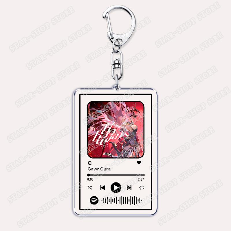 Popular Anime Shark Singer Keychains for Women Accessories Bag REFLECT Q SHINKIRO Songs Playlist Code Keying Jewelry Fans Gifts
Popular Anime Shark Singer Keychains for Women Accessories Bag REFLECT Q SHINKIRO Songs Playlist Code Keying Jewelry Fans Gifts