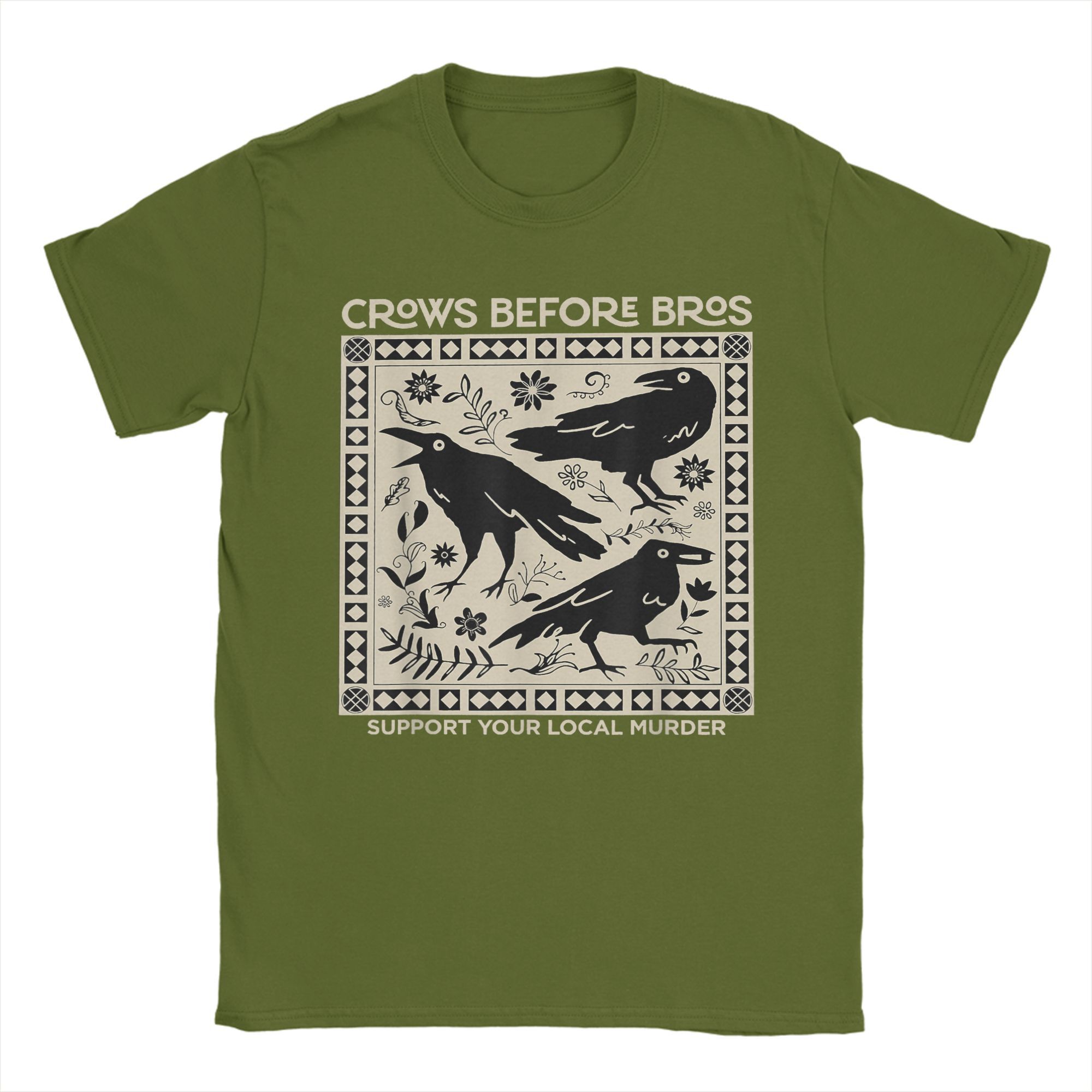 Amazing Crows Before Bros Funny Halloween T-Shirt for Men O Neck 100% Cotton T Shirts Short Sleeve Tees Classic Clothes 4XL
Amazing Crows Before Bros Funny Halloween T-Shirt for Men O Neck 100% Cotton T Shirts Short Sleeve Tees Classic Clothes 4XL