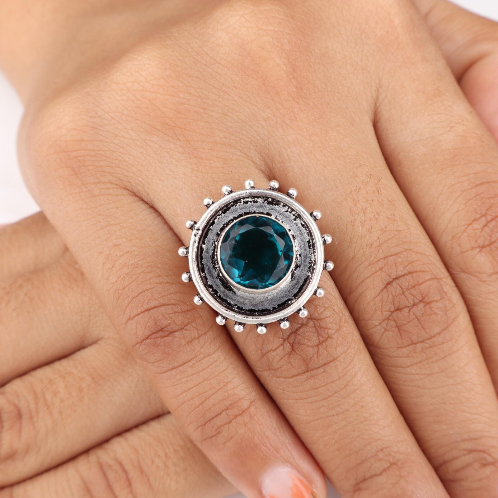 Драгоценный камень голубой апатит, ювелирные изделия из стерлингового серебра 925 пробы, кольцо ручной работы, подарок для женщин RR-49-11 13
Драгоценный камень голубой апатит, ювелирные изделия из стерлингового серебра 925 пробы, кольцо ручной работы, подарок для женщин RR-49-11 13