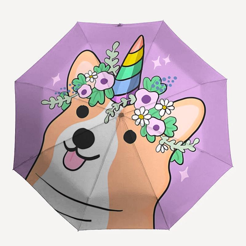 1pc Unicorn Corgi Fashionable Automatic Opening/Closing Folding Umbrella with 8 Bones, Windproof Portable, Daily Use073
1pc Unicorn Corgi Fashionable Automatic Opening/Closing Folding Umbrella with 8 Bones, Windproof Portable, Daily Use073