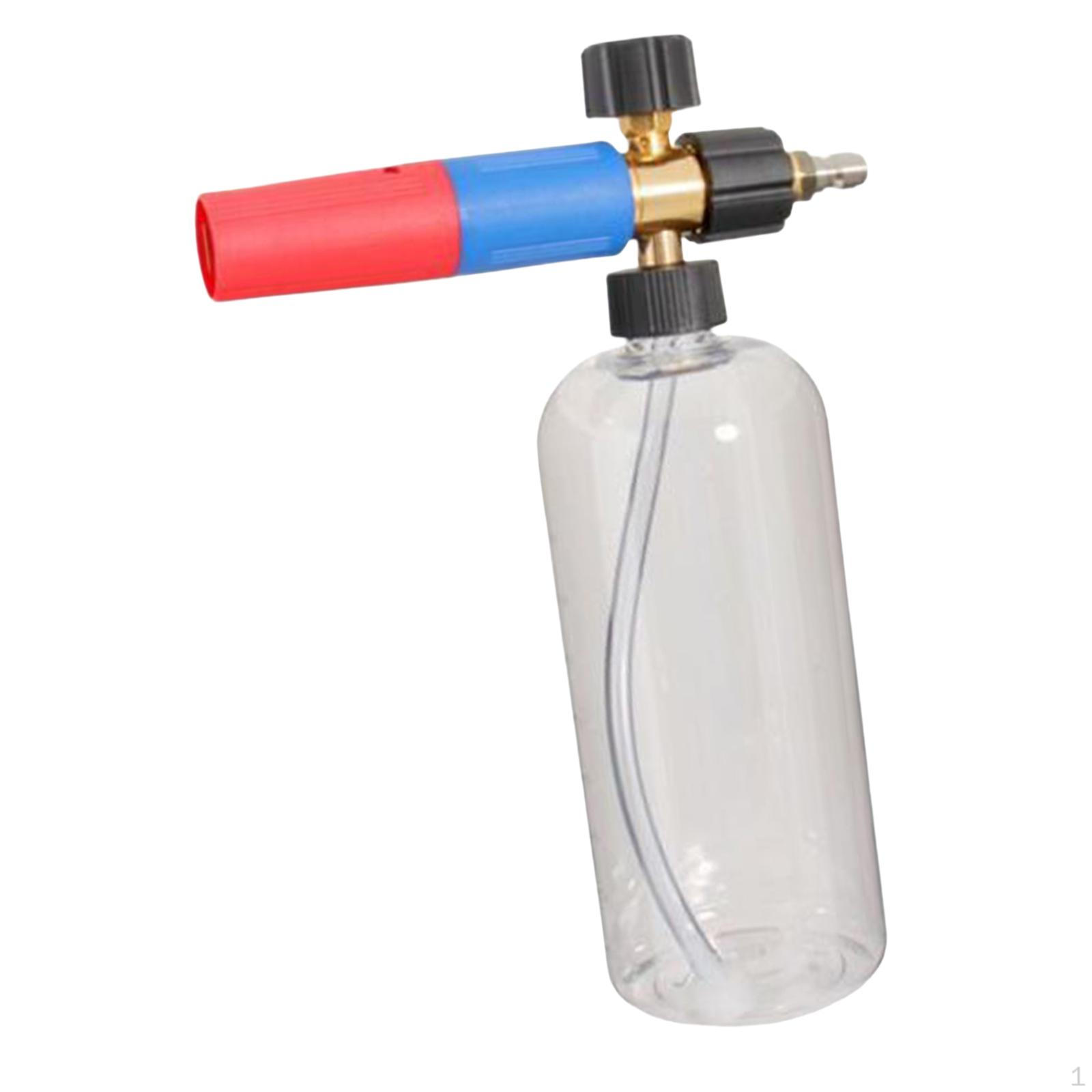 Car Wash Foam Sprayer Pot Adjustable Nozzle Spray High Pressure for House red blue head
Car Wash Foam Sprayer Pot Adjustable Nozzle Spray High Pressure for House red blue head