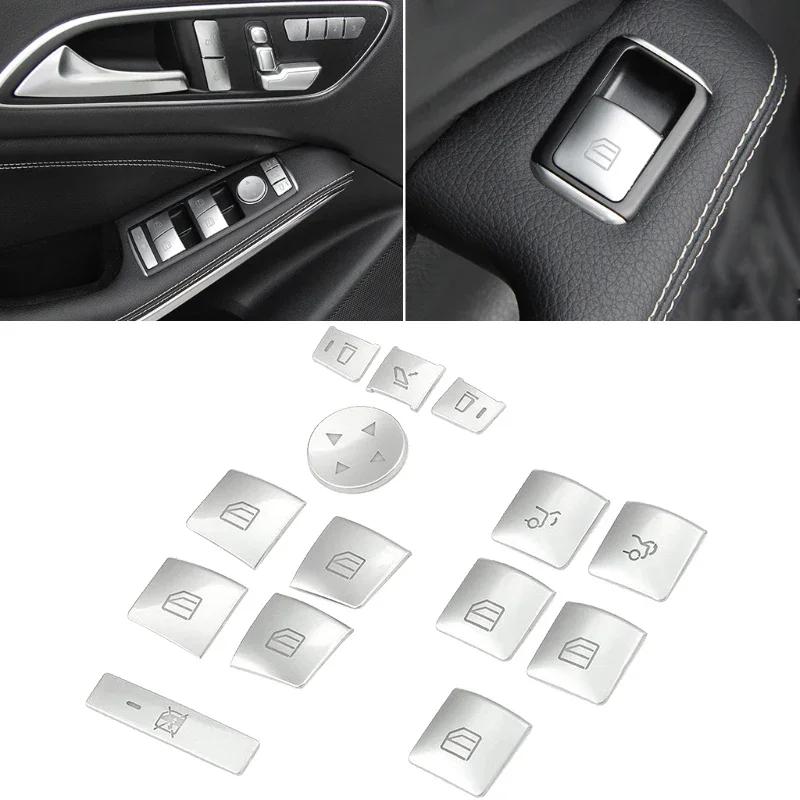 Inner Door Armrest Window Switch Button Trim Cover Sticker for Benz GLK ML GL A B C E G Class W204 W212 W246 W166 X166 срібний
Inner Door Armrest Window Switch Button Trim Cover Sticker for Benz GLK ML GL A B C E G Class W204 W212 W246 W166 X166 срібний