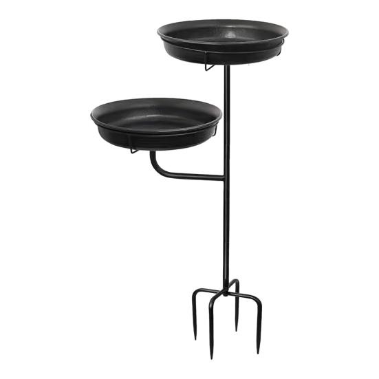 Bird Feeder And Bath Bird Feeder with Four-Prong Stake Outdoor Bird Bath with Removable 2 Bowls for Bathing Feeding Garden Yard Lawn чёрный
Bird Feeder And Bath Bird Feeder with Four-Prong Stake Outdoor Bird Bath with Removable 2 Bowls for Bathing Feeding Garden Yard Lawn чёрный