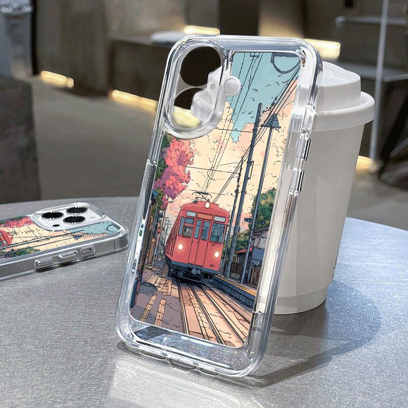 Мягкий силиконовый чехол с рисунком мультяшного поезда для iPhone 16 Pro 15 14 Plus 13 12 Mini 11 Pro Max Xs Xr 8 7, защита объектива, тонкий противоударный чехол iPhone 16
Мягкий силиконовый чехол с рисунком мультяшного поезда для iPhone 16 Pro 15 14 Plus 13 12 Mini 11 Pro Max Xs Xr 8 7, защита объектива, тонкий противоударный чехол iPhone 16