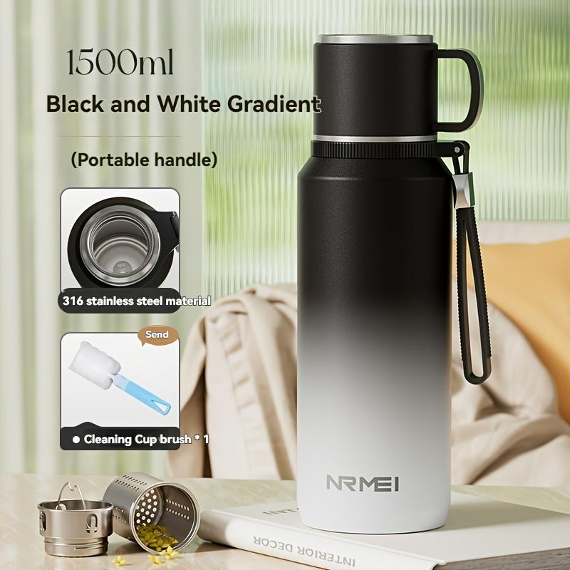 24h insulated stainless steel tumbler with lid and portable handle, vacuum travel cup for camping outdoor sports hot cold drinks 800ml
24h insulated stainless steel tumbler with lid and portable handle, vacuum travel cup for camping outdoor sports hot cold drinks 800ml
