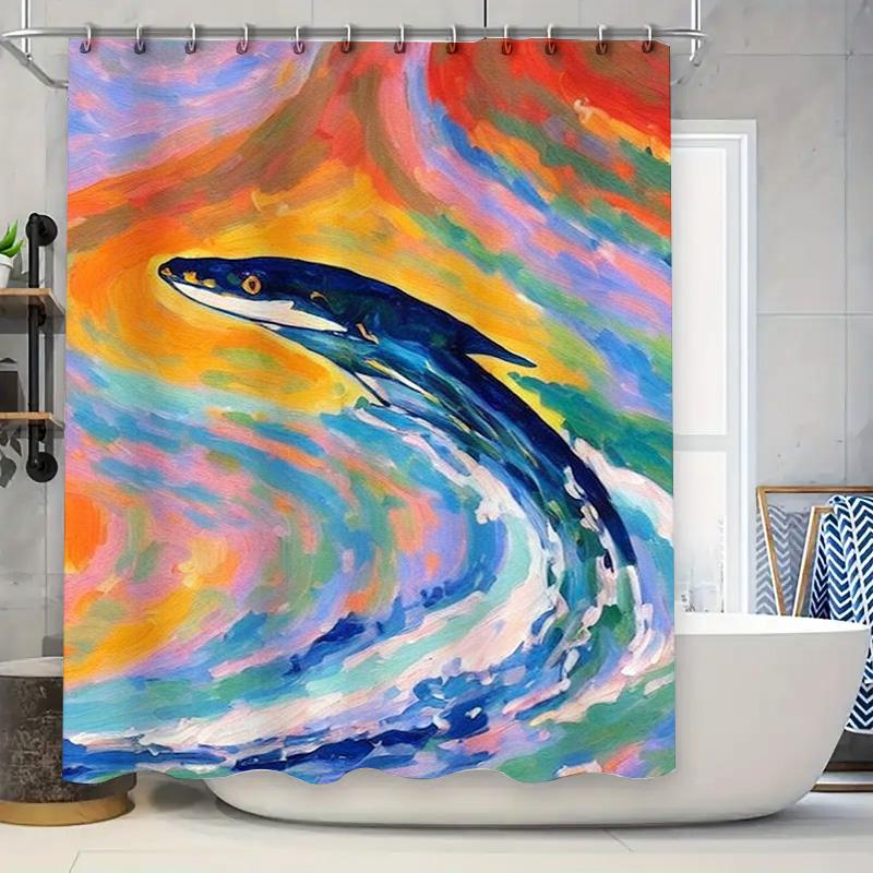 Vibrant Colorful Fish Shower Curtain For Bathroom Decor W60H190(CM)-1 Pcs
Vibrant Colorful Fish Shower Curtain For Bathroom Decor W60H190(CM)-1 Pcs