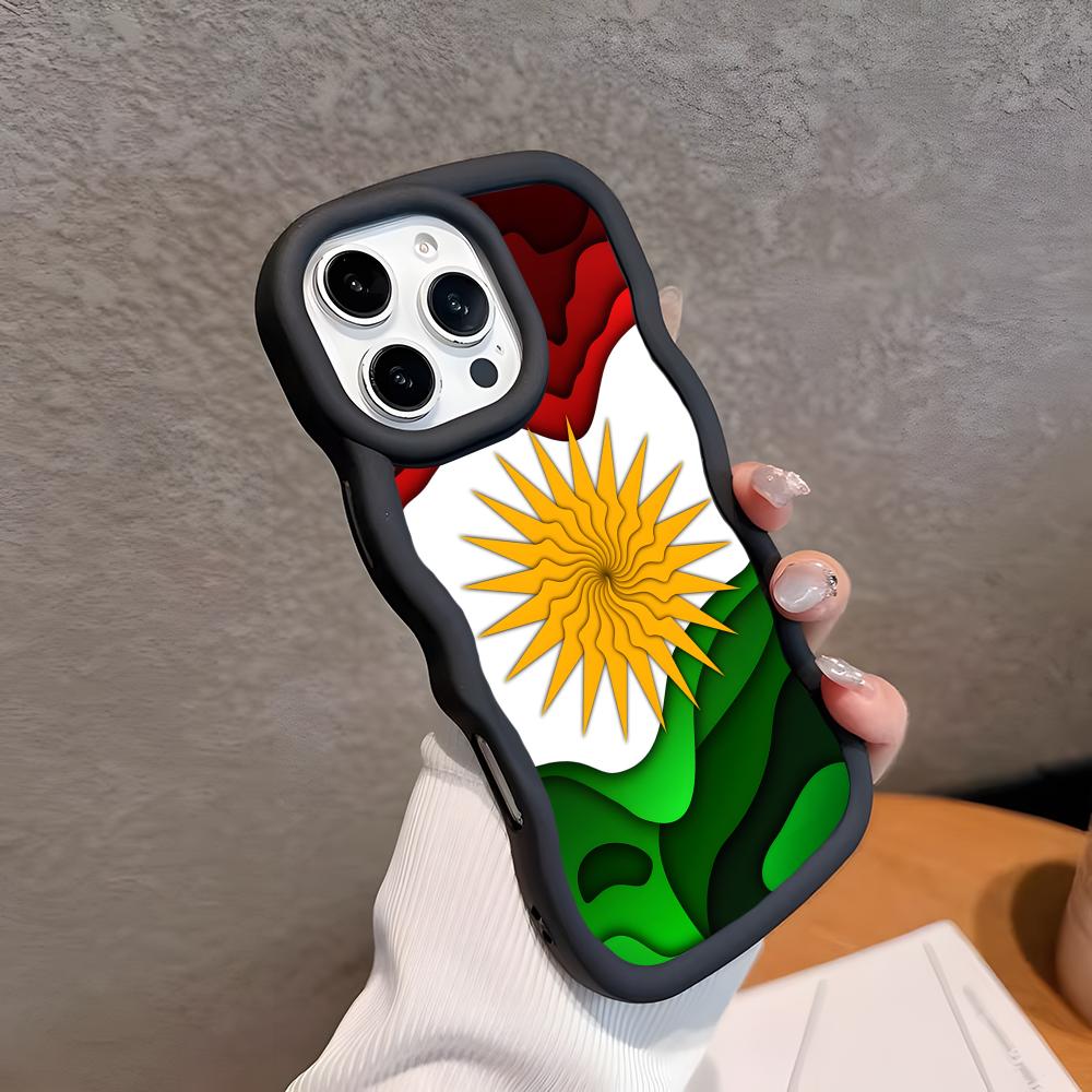 Kurdistan Flag Wavy Edge TPU Mobile Phone Case for iPhone 17 16 15 14 13 12 11 Air Pro Max Plus Colorful Cover iPhone17 Pro
Kurdistan Flag Wavy Edge TPU Mobile Phone Case for iPhone 17 16 15 14 13 12 11 Air Pro Max Plus Colorful Cover iPhone17 Pro
