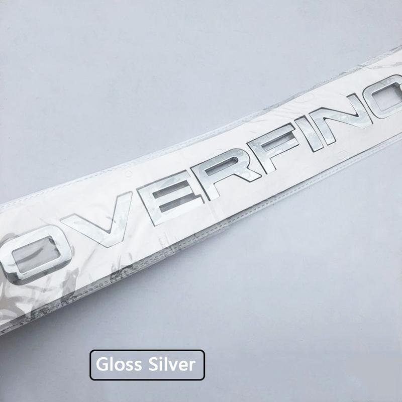 3D ABS Car Sticker Head Hood Letters Logo Decals For Range Rover Supersport Overfinch SVR Enhanced Badge Emblems
3D ABS Car Sticker Head Hood Letters Logo Decals For Range Rover Supersport Overfinch SVR Enhanced Badge Emblems