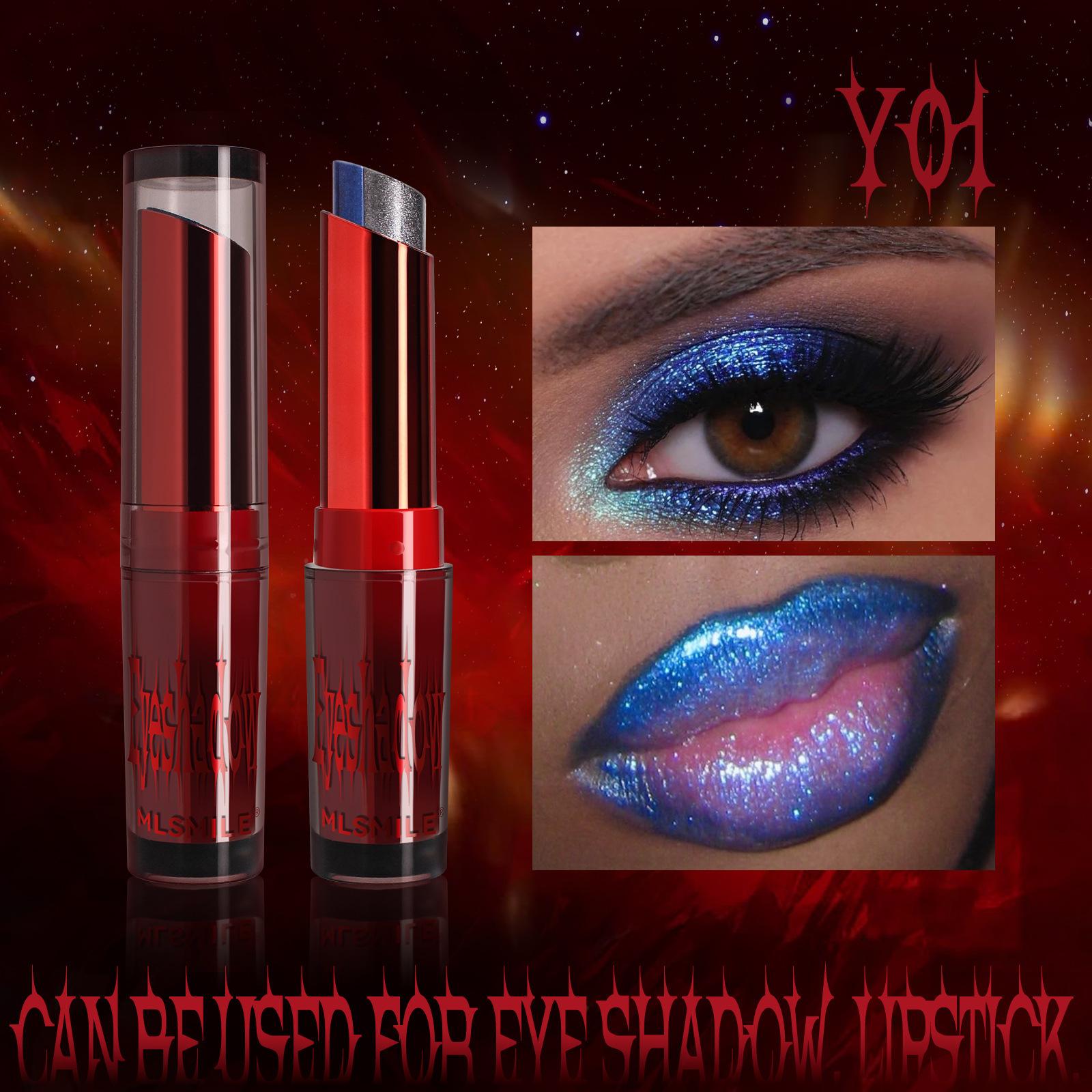 2-в-1 градиентные двухцветные тени для век для губ и глаз, водостойкие ленивые тени для век в стиле «Хэллоуин»
2-в-1 градиентные двухцветные тени для век для губ и глаз, водостойкие ленивые тени для век в стиле «Хэллоуин»