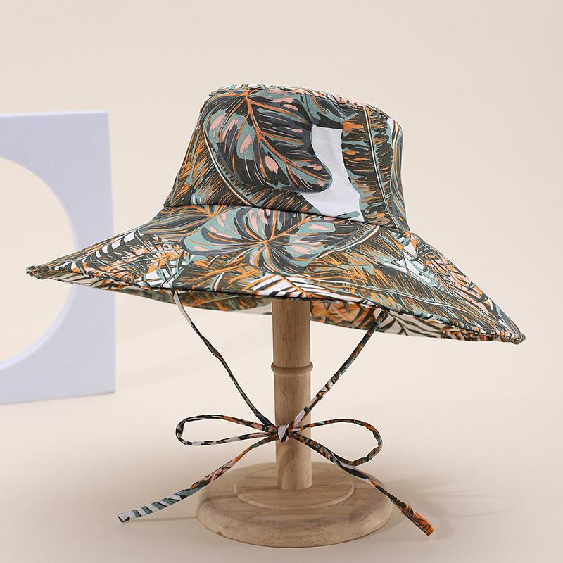 Women s Foldable Bucket Hat Spring Summer Flower Leaf Print UV Protection Fisherman Cap Outdoor Beach Travel Sunscreen Sun Hat 56-58CM
Women s Foldable Bucket Hat Spring Summer Flower Leaf Print UV Protection Fisherman Cap Outdoor Beach Travel Sunscreen Sun Hat 56-58CM