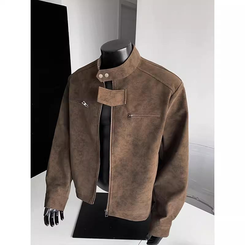 Men s High-End Retro Tie-Dye Leather Jacket with Stand Collar - Versatile, Clean Fit L кавовий
Men s High-End Retro Tie-Dye Leather Jacket with Stand Collar - Versatile, Clean Fit L кавовий