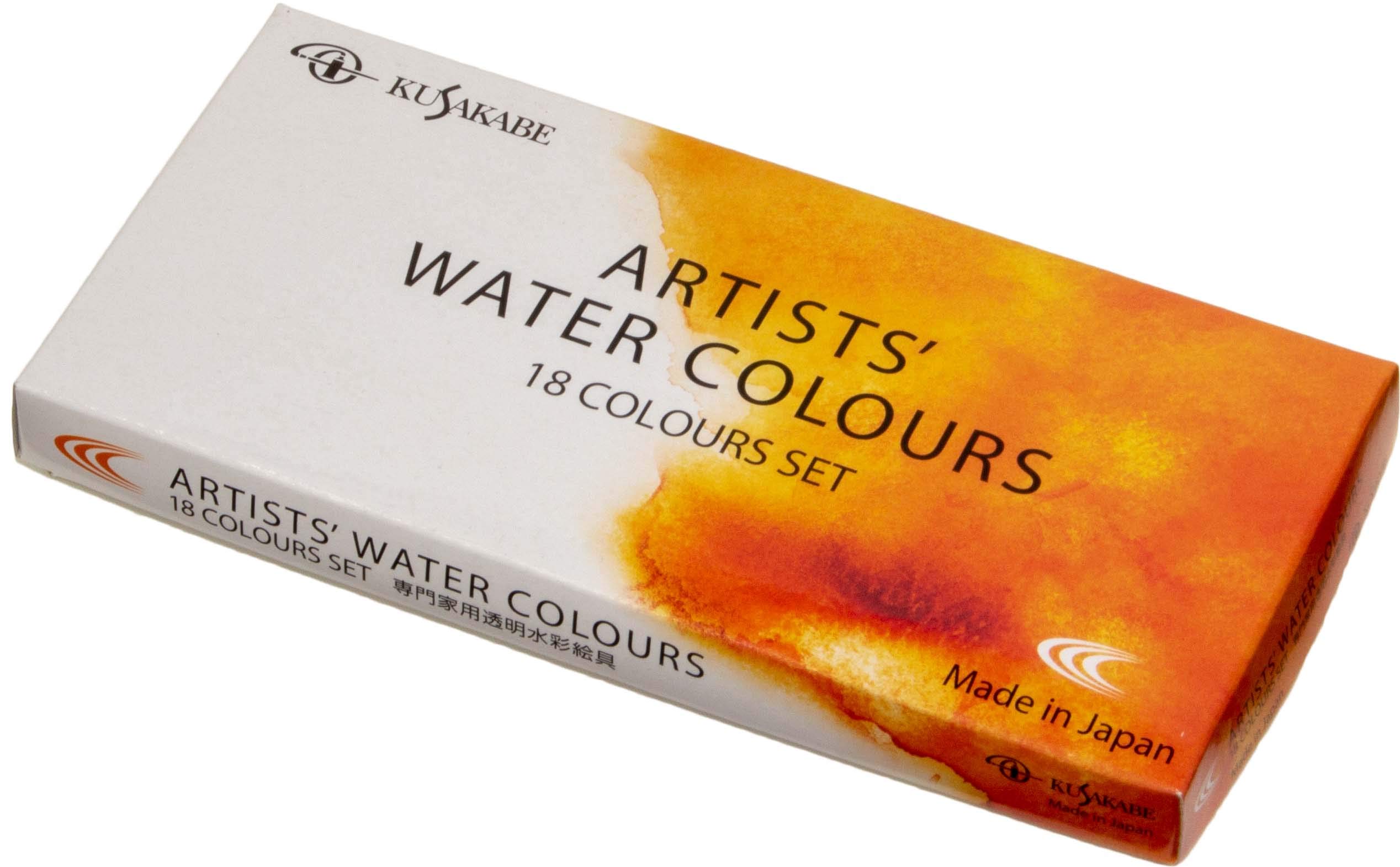 KUSAKABE Transparent Watercolor Paints, 18-Color Set, 5ml (No. 2)
KUSAKABE Transparent Watercolor Paints, 18-Color Set, 5ml (No. 2)