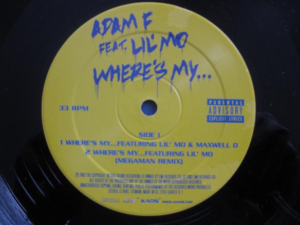12-дюймовая пластинка ADAM F, LIL MO - Где мой.. 724355042361 Chrysalis 2002 Европа Танцевальная и Электронная Б/У
12-дюймовая пластинка ADAM F, LIL MO - Где мой.. 724355042361 Chrysalis 2002 Европа Танцевальная и Электронная Б/У