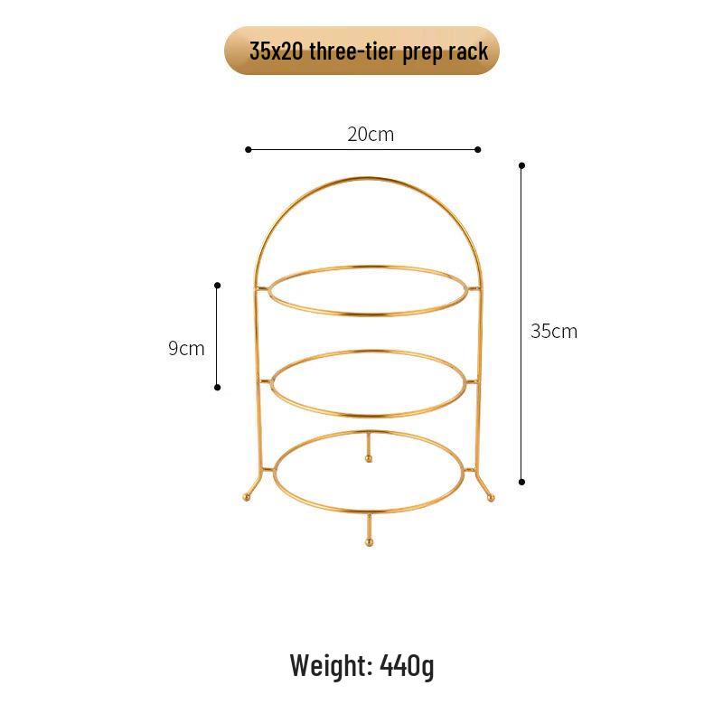 Stainless Steel Round Plate Storage & Food Prep Rack
Stainless Steel Round Plate Storage & Food Prep Rack