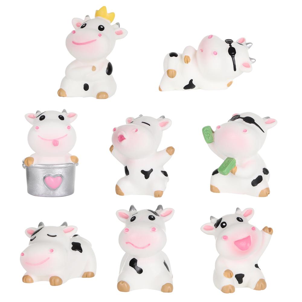 Decoration Fairy Garden Scene Animal Model Little Statue Miniature Cattle Cartoon Cow Figurines Type 7
Decoration Fairy Garden Scene Animal Model Little Statue Miniature Cattle Cartoon Cow Figurines Type 7