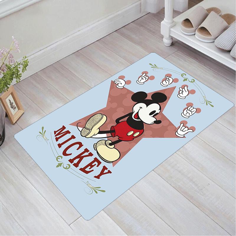 1pc Mickey Mouse Printed Carpet: Rectangle Rug for Living Room, Bedroom, Office, Home Decor, Kitchen, Non-slip, Game Area Rug 60cm by 90cm
1pc Mickey Mouse Printed Carpet: Rectangle Rug for Living Room, Bedroom, Office, Home Decor, Kitchen, Non-slip, Game Area Rug 60cm by 90cm