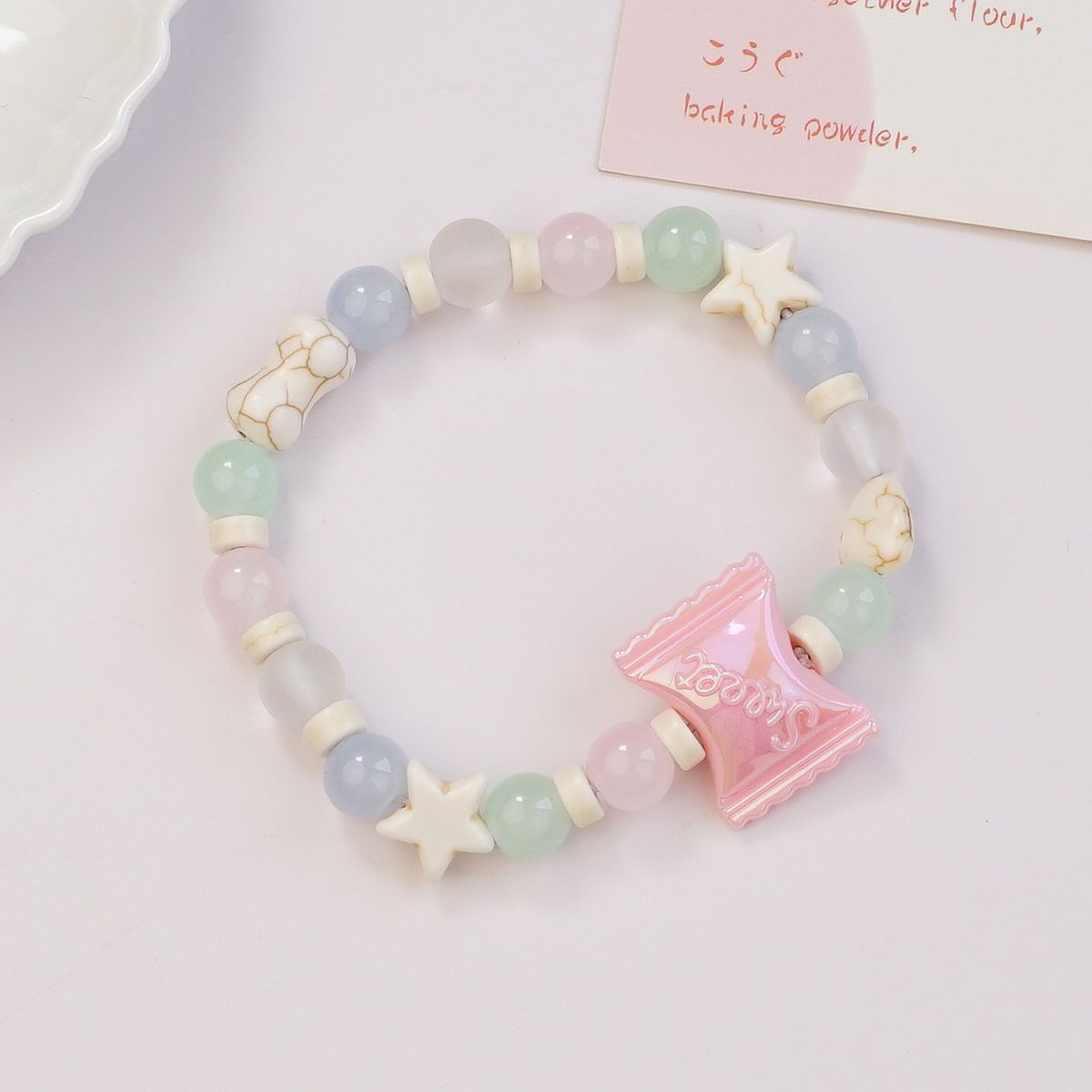 Jingdezhen beaded macaron bracelet sweet niche design summer candy bracelet jewelry wholesale
Jingdezhen beaded macaron bracelet sweet niche design summer candy bracelet jewelry wholesale