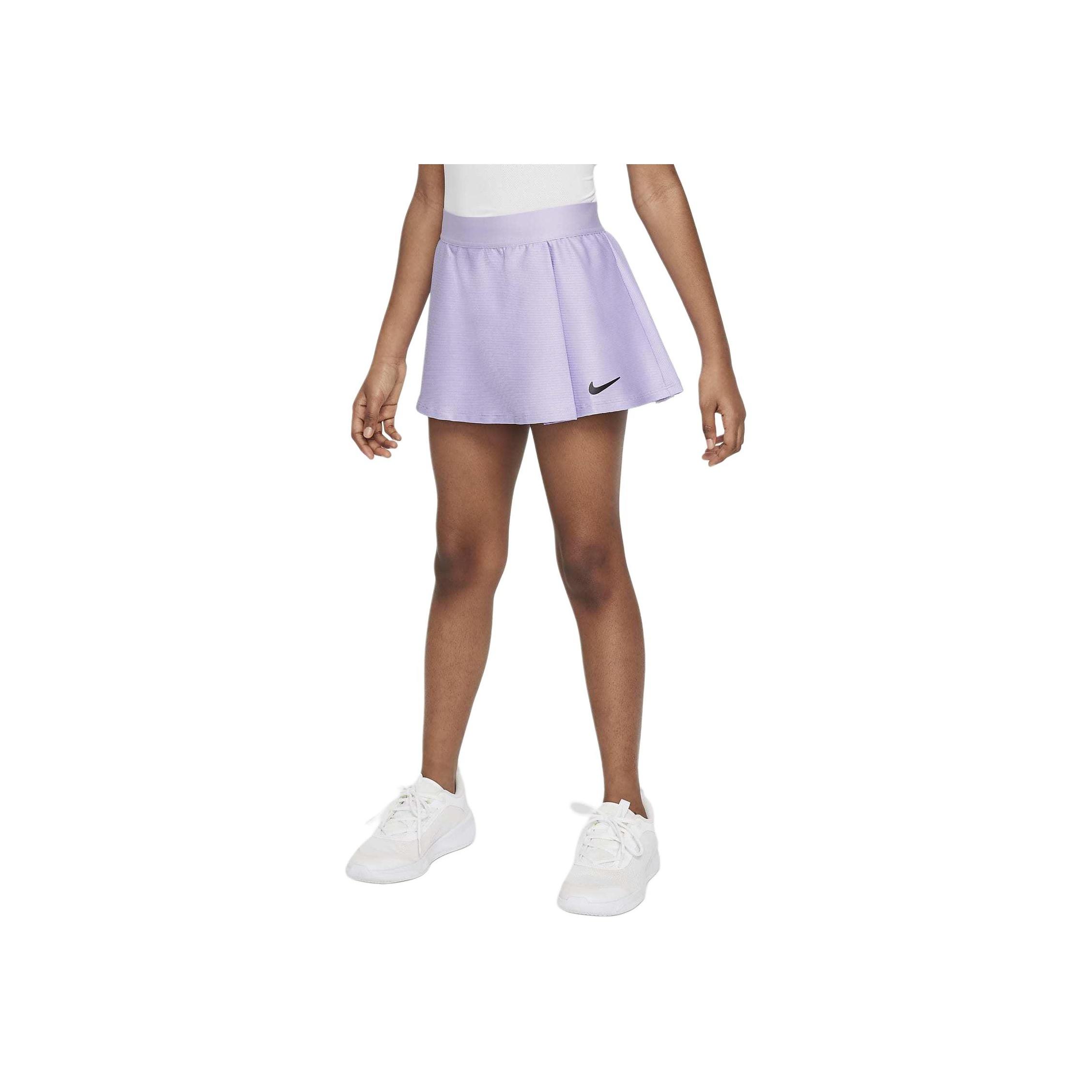 Nike Быстросохнущее теннисное платье Court Dri-FIT Victory Детские платья Гортензия-фиолетовый черный CV7575-515 M
Nike Быстросохнущее теннисное платье Court Dri-FIT Victory Детские платья Гортензия-фиолетовый черный CV7575-515 M