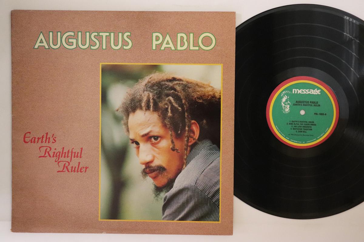 LP Record AUGUSTUS PABLO - Earth s Rightful Ruler PBL1005 Message 1983 US Reggae, Ska & Dub Used
LP Record AUGUSTUS PABLO - Earth s Rightful Ruler PBL1005 Message 1983 US Reggae, Ska & Dub Used