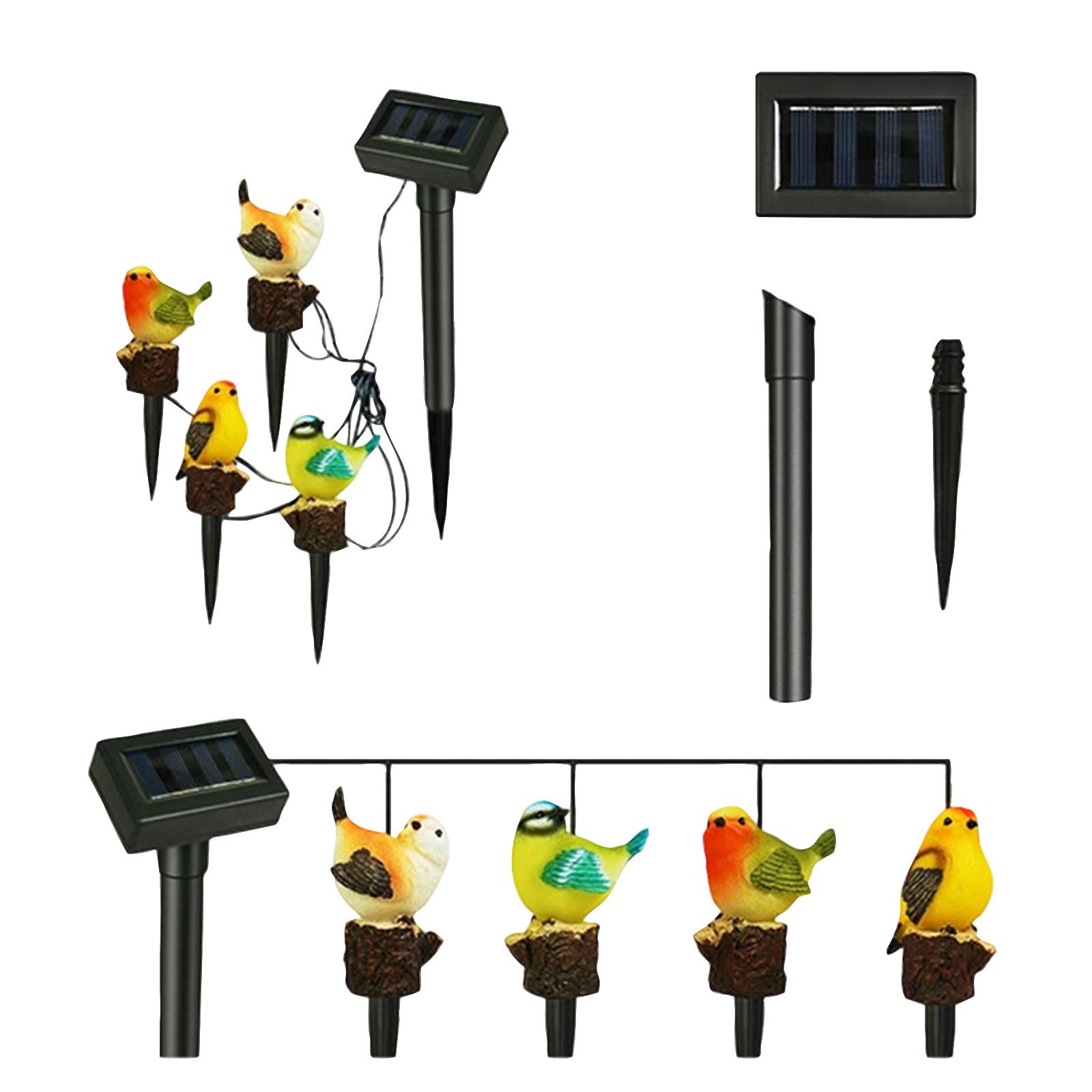 Solar Powered Bird String Lights Outdoor Garden Decorative Animal Lawn Stake Lights for Yard Patio Pathway Landscape Lighting One Size
Solar Powered Bird String Lights Outdoor Garden Decorative Animal Lawn Stake Lights for Yard Patio Pathway Landscape Lighting One Size
