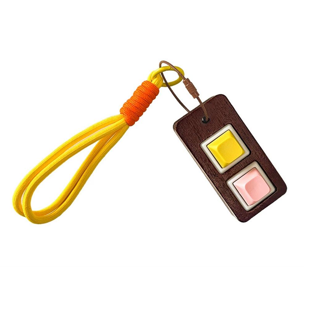 Wooden Keyboard Fidgeting Toys Stress Ease Mechanical Keycaps Keychain For Kids Adults Gifts Finger Button Counter-Stress Toys
Wooden Keyboard Fidgeting Toys Stress Ease Mechanical Keycaps Keychain For Kids Adults Gifts Finger Button Counter-Stress Toys