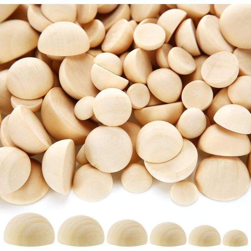 10-50MM Unfinished Wood Balls Half Wooden Balls Mini Hemisphere Half Craft Balls for DIY Projects Kids Arts and Craft Supplies 10pcs 25mm
10-50MM Unfinished Wood Balls Half Wooden Balls Mini Hemisphere Half Craft Balls for DIY Projects Kids Arts and Craft Supplies 10pcs 25mm