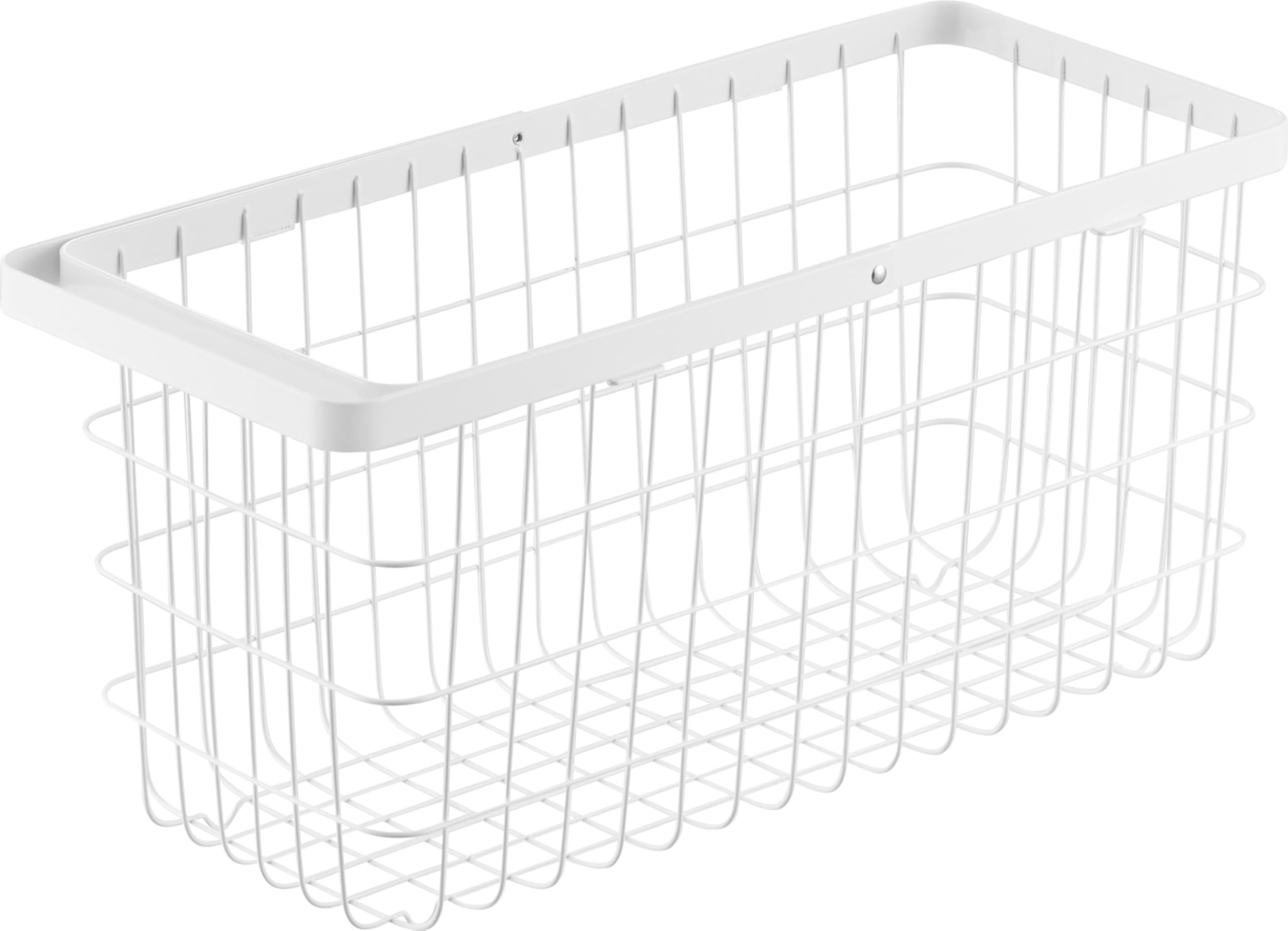 Yamazaki Tower Slim Laundry Wire Size 23cm W x 53cm D x Model 10001 Basket, White, 24.7cm H, білий
Yamazaki Tower Slim Laundry Wire Size 23cm W x 53cm D x Model 10001 Basket, White, 24.7cm H, білий