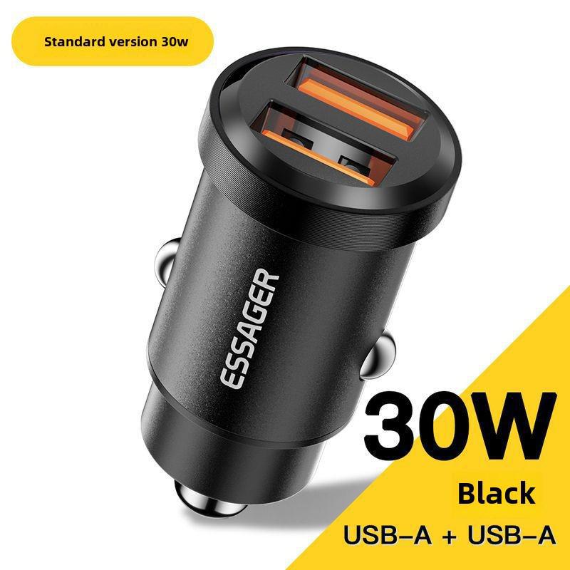 ESSAGER Гиро Мини Автомобильное Зарядное Устройство 45 Вт/30 Вт USB PD+QC3.0 Быстрая Зарядка Dual USB-A 30W чёрный
ESSAGER Гиро Мини Автомобильное Зарядное Устройство 45 Вт/30 Вт USB PD+QC3.0 Быстрая Зарядка Dual USB-A 30W чёрный