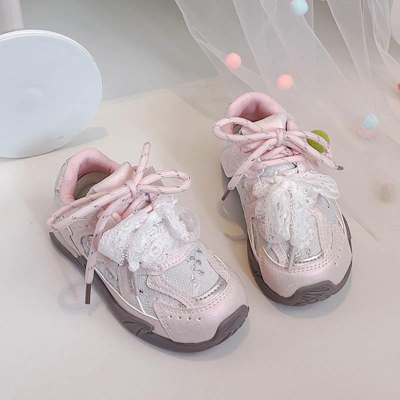 Girls Solid Color Sneakers2026Summer New Star Mesh Casual Shoes for Children with Lace Bow Running Shoes 26-31Code one hand6Double розовый
Girls Solid Color Sneakers2026Summer New Star Mesh Casual Shoes for Children with Lace Bow Running Shoes 26-31Code one hand6Double розовый