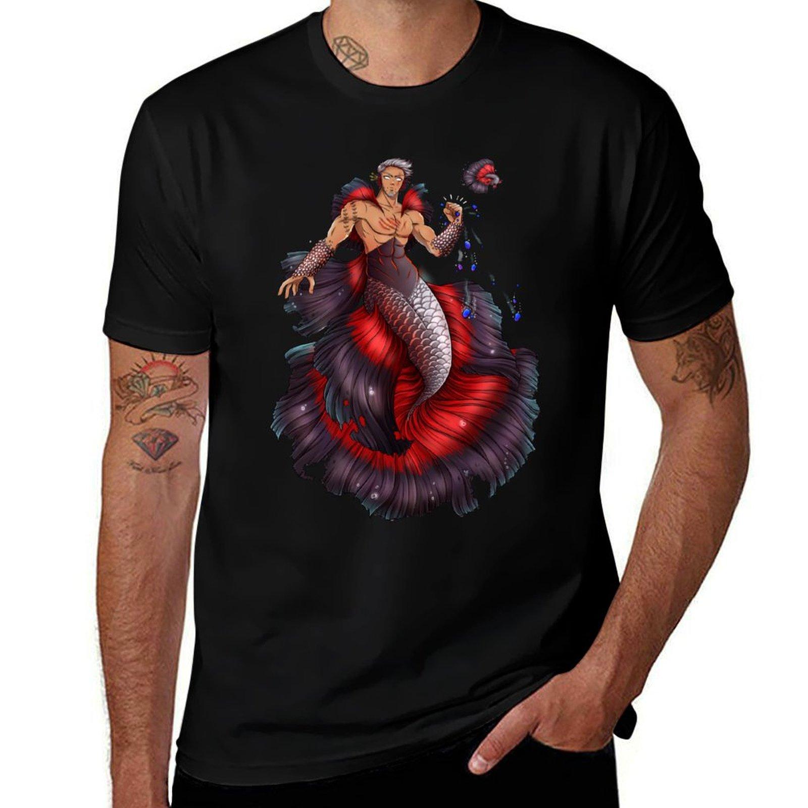 HOT SALE Betta Merman T-Shirt Man T Shirt Graphic Cotton T Shirt Pack T-Shirt Soft and Comfortable High Quality T-shirts Custom 3XL
HOT SALE Betta Merman T-Shirt Man T Shirt Graphic Cotton T Shirt Pack T-Shirt Soft and Comfortable High Quality T-shirts Custom 3XL