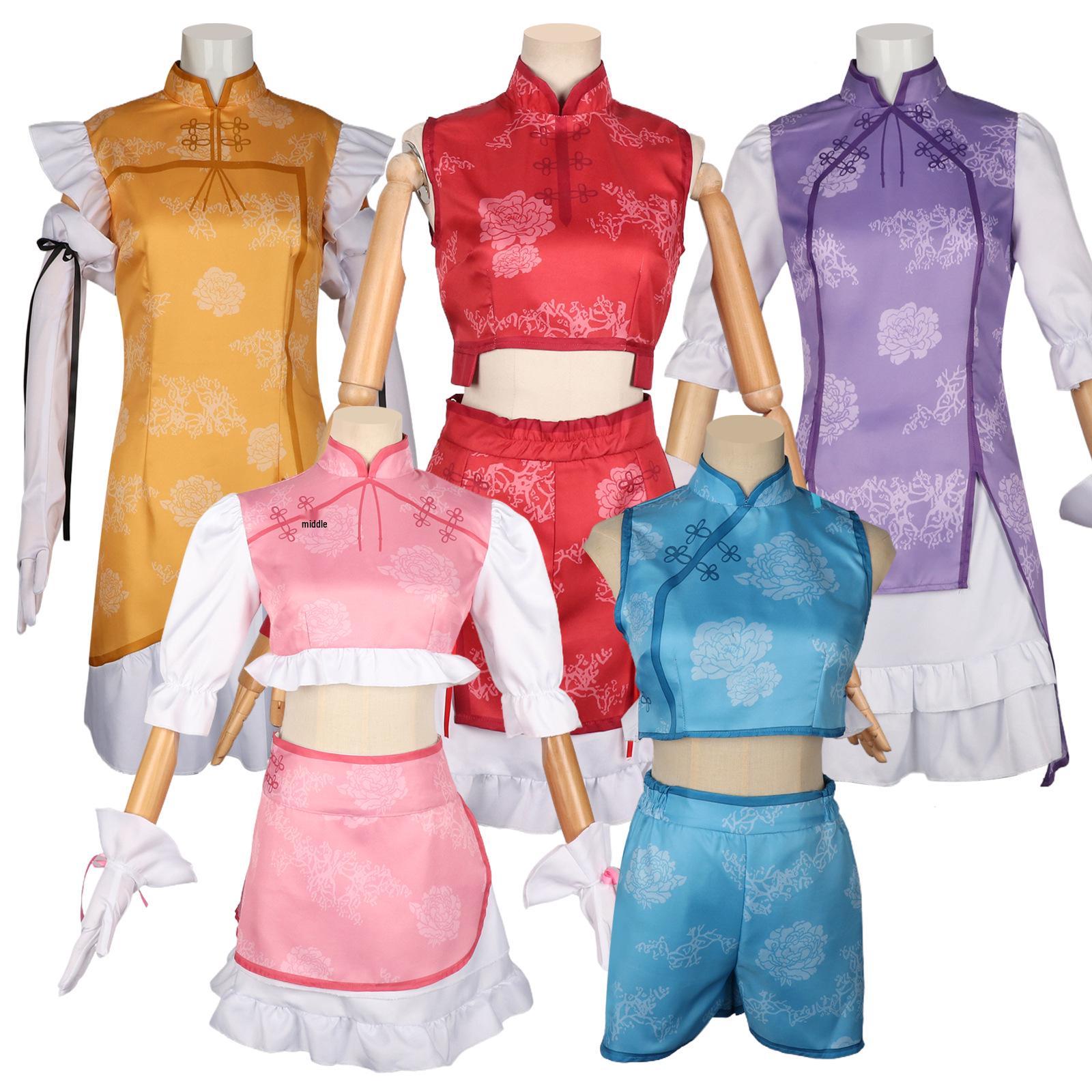 Puella Magi Madoka Magica Anime Cheongsam Costume for Akemi Homura, Mami Tomoe & Miki Sayaka One Size
Puella Magi Madoka Magica Anime Cheongsam Costume for Akemi Homura, Mami Tomoe & Miki Sayaka One Size