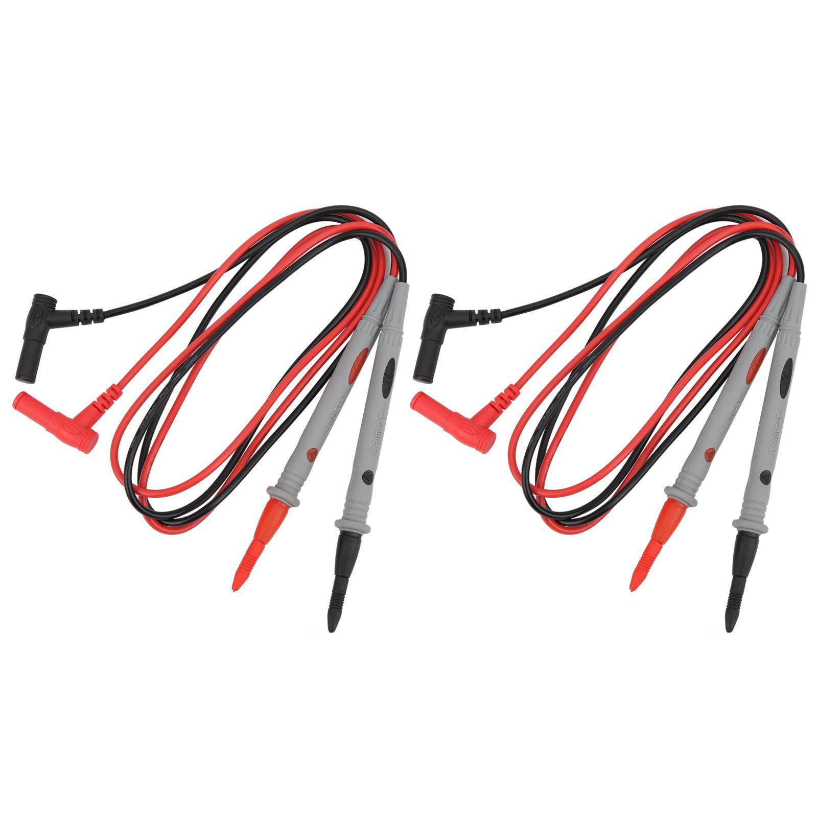 4 Sets Multimeter Test Probe Multifunction ABS Accessories 10000V 20A 105mm 0 celsius ~40 celsius
4 Sets Multimeter Test Probe Multifunction ABS Accessories 10000V 20A 105mm 0 celsius ~40 celsius