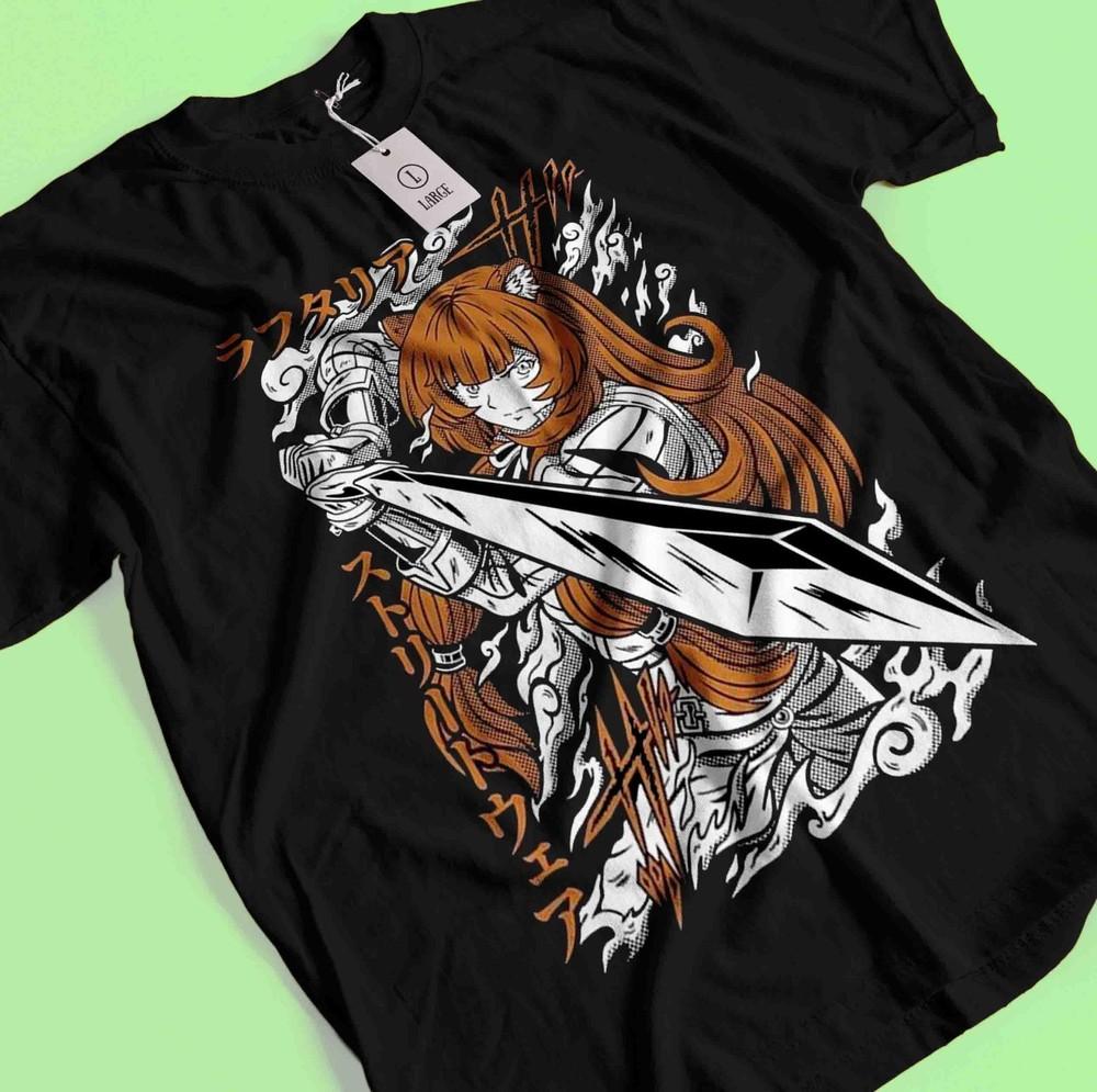 Raphtalia Shirt The Rising Of The Shield Hero Tshirt Naofumi T-shirt Myne Filo S
Raphtalia Shirt The Rising Of The Shield Hero Tshirt Naofumi T-shirt Myne Filo S