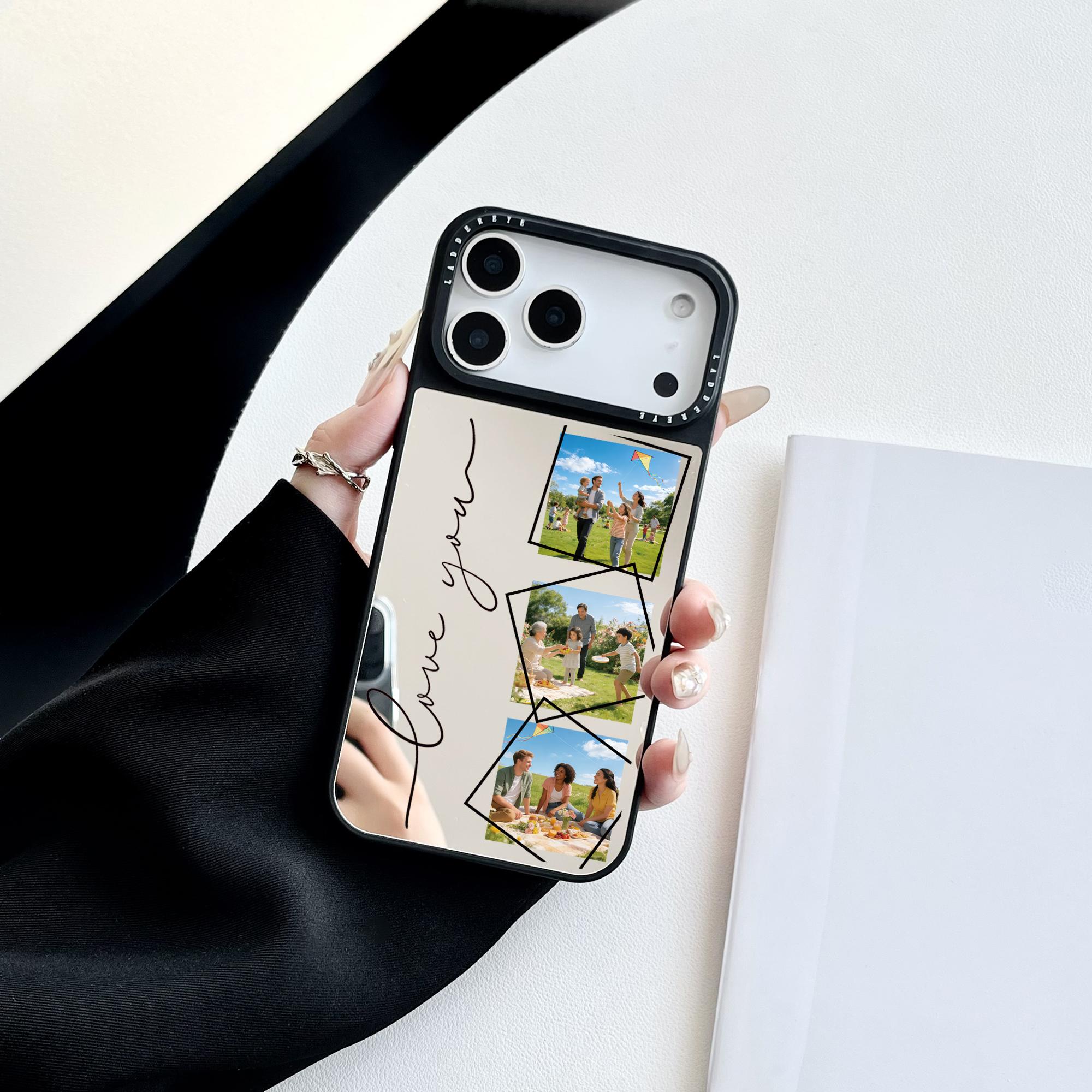 Personalized Plating Mirror Face Custom Parents Couple Children Pets Photo Case for iPhone 17 16 15 14 13 12 11 Pro Max Plus Air iPhone 11 Pro
Personalized Plating Mirror Face Custom Parents Couple Children Pets Photo Case for iPhone 17 16 15 14 13 12 11 Pro Max Plus Air iPhone 11 Pro