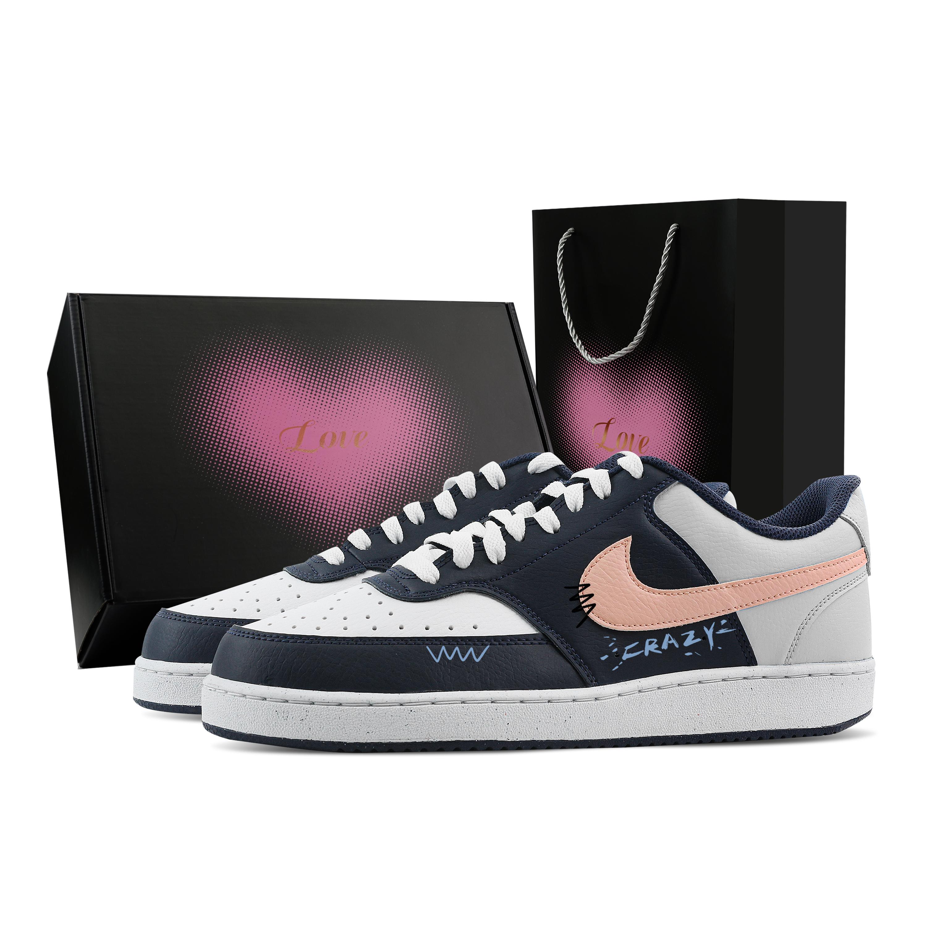 Nike Court Vision Low Radiant Gray Realm, Heart Box Synthetic Leather Low top Training Shoes Men s Blue Gray HM9862-400(Team773--) 44.5
Nike Court Vision Low Radiant Gray Realm, Heart Box Synthetic Leather Low top Training Shoes Men s Blue Gray HM9862-400(Team773--) 44.5
