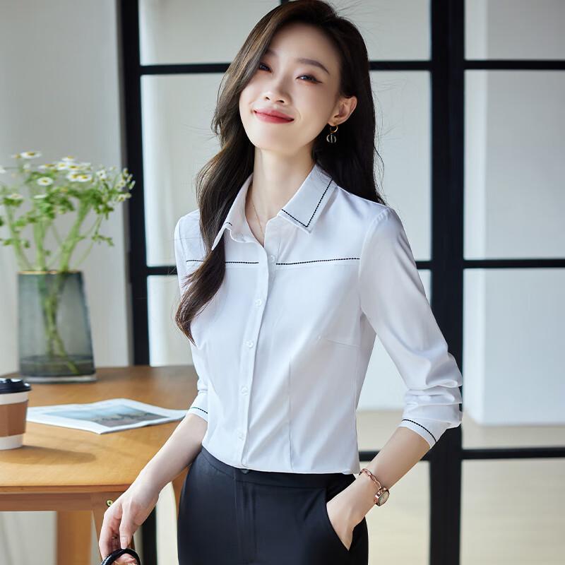 Teluoman Women s Long-Sleeve Professional Blouse Assorted Sizes
Teluoman Women s Long-Sleeve Professional Blouse Assorted Sizes