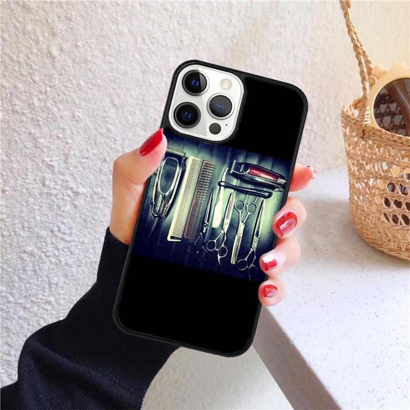 Barber Scissors Hairstylist Salon Phone Case for iPhone 17 Air 16 Coque 15 14 12 13 PLUS 11 PRO MAX Back Cover Fundas Shell iPhone 11pro max
Barber Scissors Hairstylist Salon Phone Case for iPhone 17 Air 16 Coque 15 14 12 13 PLUS 11 PRO MAX Back Cover Fundas Shell iPhone 11pro max