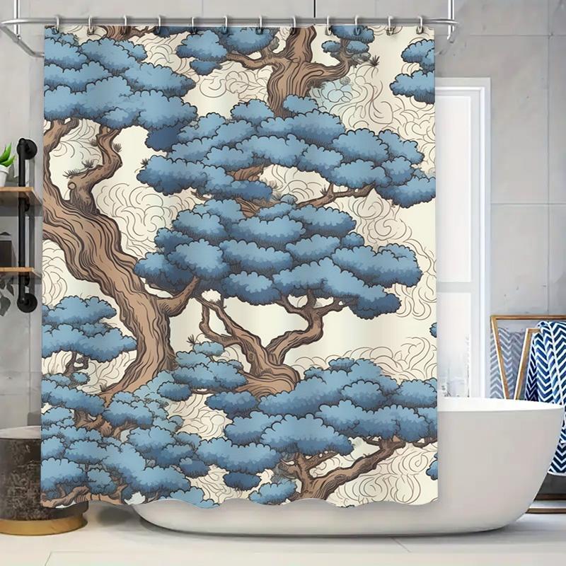 Vintage Style Shower Curtain with Hand Drawn Tree Pattern 3D Printed Waterproof Decorative Fabric Shower Curtains for Bathroom N 90x180cm
Vintage Style Shower Curtain with Hand Drawn Tree Pattern 3D Printed Waterproof Decorative Fabric Shower Curtains for Bathroom N 90x180cm