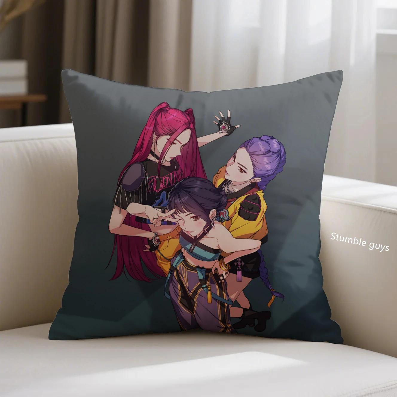 Demon Hunters Anime Cushion Cover Kpop Sofa Pillowcase Bedroom 18x18Inch
Demon Hunters Anime Cushion Cover Kpop Sofa Pillowcase Bedroom 18x18Inch