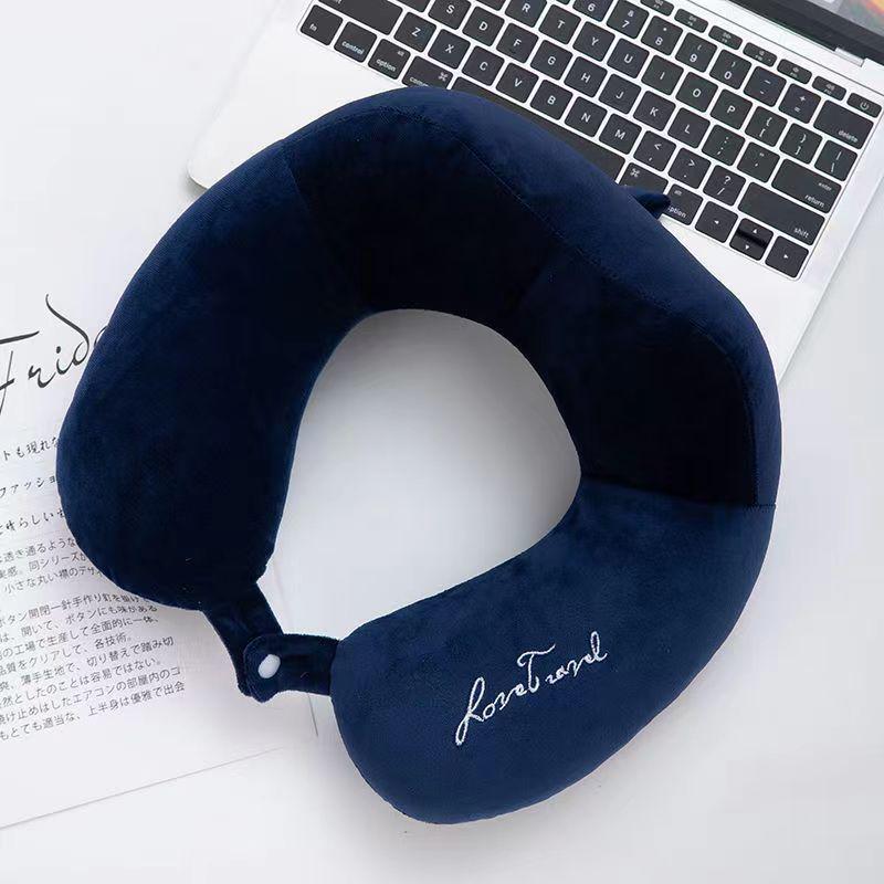 U-Shaped Travel Neck Pillow for Cervical Spine and Back Support темно-синий
U-Shaped Travel Neck Pillow for Cervical Spine and Back Support темно-синий