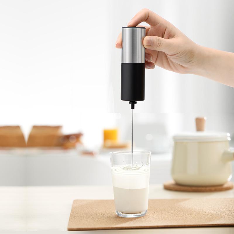 Household Small Electric Milk Frother, Handheld Milk Frother, Smart Coffee Milk Frother, Electric Egg Beater, Kitchen Tool срібний
Household Small Electric Milk Frother, Handheld Milk Frother, Smart Coffee Milk Frother, Electric Egg Beater, Kitchen Tool срібний