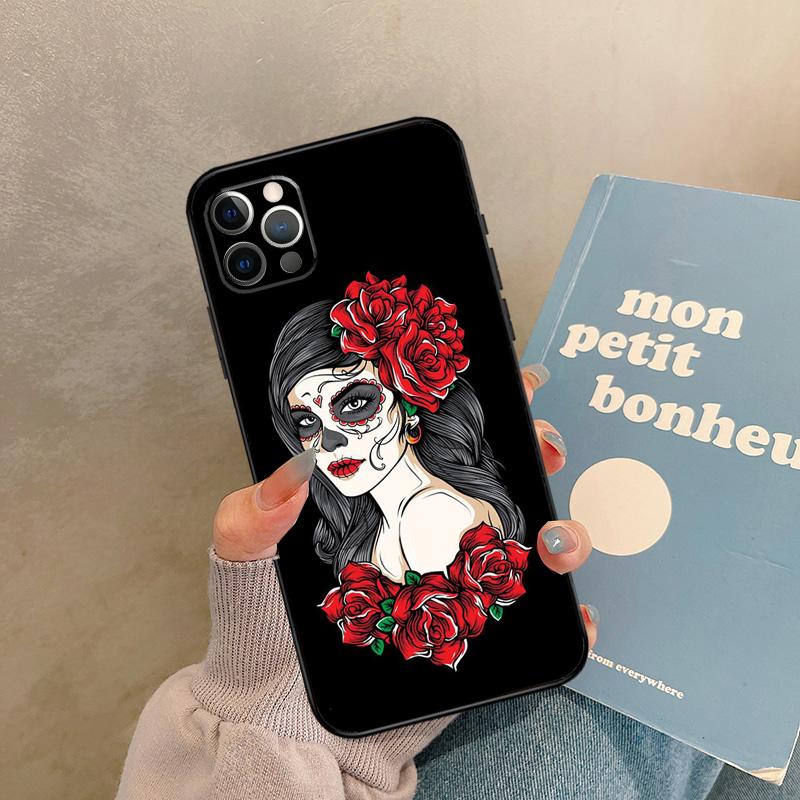 Mexican Skull Girl Tattooed Art Case For iPhone 17 Air 13 16 15 11 12 14 Pro Max 13 mini XR 15 16 Plus 16e Back Cover Shell iPhone 12 Pro
Mexican Skull Girl Tattooed Art Case For iPhone 17 Air 13 16 15 11 12 14 Pro Max 13 mini XR 15 16 Plus 16e Back Cover Shell iPhone 12 Pro
