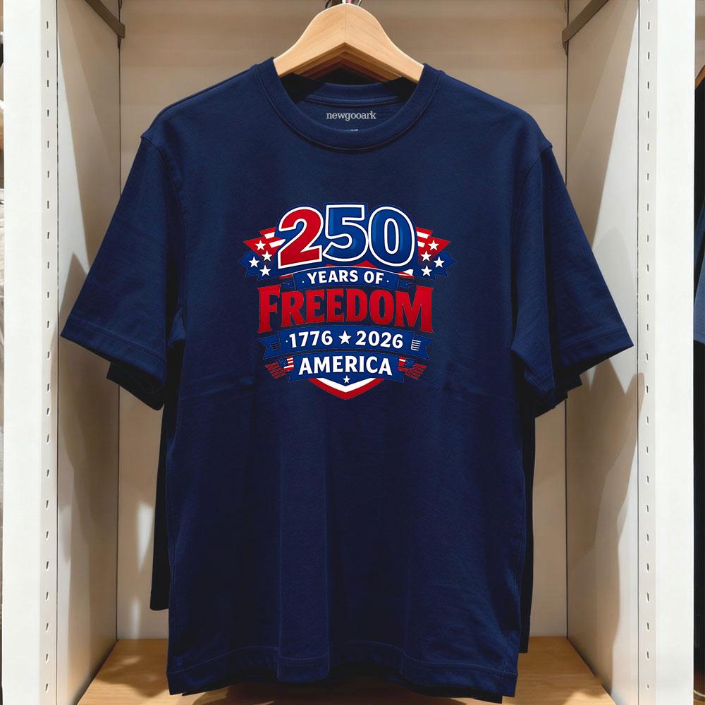 250 Years Of Freedom America 17762026 250th Birthday t shirt Women Unisex Casual cotton graphic t shirts Creative streetwear 4XL
250 Years Of Freedom America 17762026 250th Birthday t shirt Women Unisex Casual cotton graphic t shirts Creative streetwear 4XL