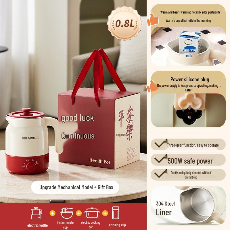 Portable Multi-functional Wellness Kettle and Tea Stewing Set: Automatic Flower Tea Pot with Gift Box Spout Style
Portable Multi-functional Wellness Kettle and Tea Stewing Set: Automatic Flower Tea Pot with Gift Box Spout Style