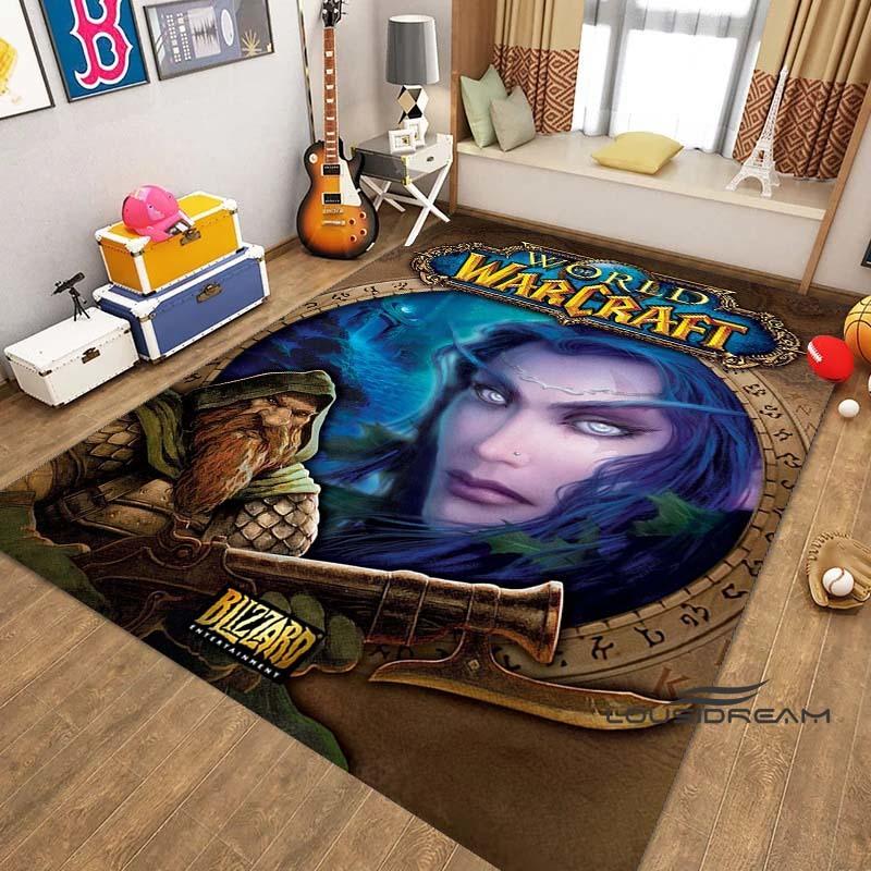 Customizable HD PrintingWorld of Warcraft, Gamer Area Rug, Living Room, Bedroom, Sofa, Doormat Decorative Rug, 3D Kids Anti-Slip 40x60cm
Customizable HD PrintingWorld of Warcraft, Gamer Area Rug, Living Room, Bedroom, Sofa, Doormat Decorative Rug, 3D Kids Anti-Slip 40x60cm